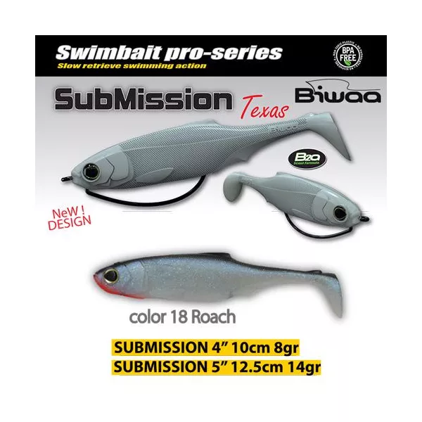 Biwaa Submission 10cm 18 Roach Gumihal 4db