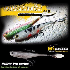 Biwaa Divinator Junior 14cm 22gr 22 Hitch Spinnertail 1db