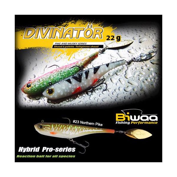 Biwaa Divinator Junior 14cm 22gr 23 Northern Pike Spinnertail 1db