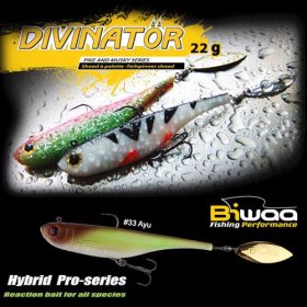 Biwaa Divinator Junior 14cm 22gr 33 Ayu Spinnertail 1db