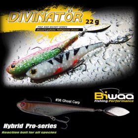   Biwaa Divinator Junior 14cm 22gr 36 Ghost Carp Spinnertail 1db