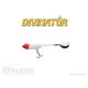 Biwaa Divinator Mini 9,5cm 9gr 15 Red Head Spinnertail 1db
