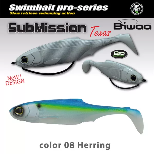 Biwaa Submission 13cm 08 Herring Gumihal 3db