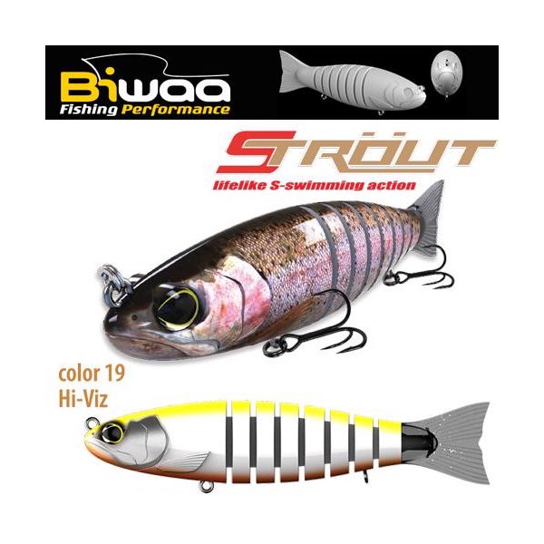 Biwaa Strout 9cm 8gr 19 Hi-Viz Wobbler 1db