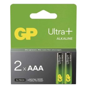 GP Alkalická batéria Ultra Plus AAA 2ks