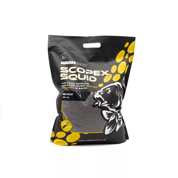 Nash Scopex Squid Kŕmne pelety 6mm 900grm