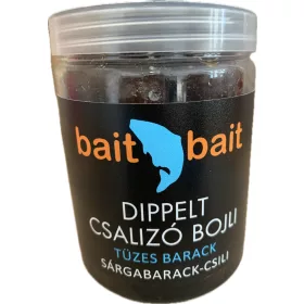   BaitBait Tüzes Barack Dippované Nástrahové Boilie 20mm 220gr