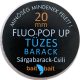 BaitBait Tüzes Barack Fluo Pop Up Boilie 20mm 50gr