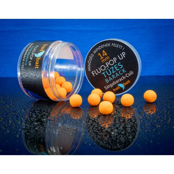 BaitBait Tüzes Barack 8mm Fluo Pop Up 20gr