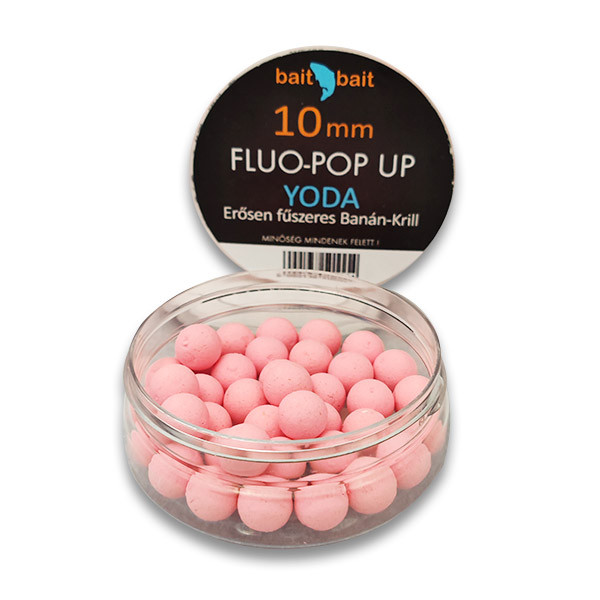 BaitBait Yoda Fluo Pop Up Boilie 10mm 20gr