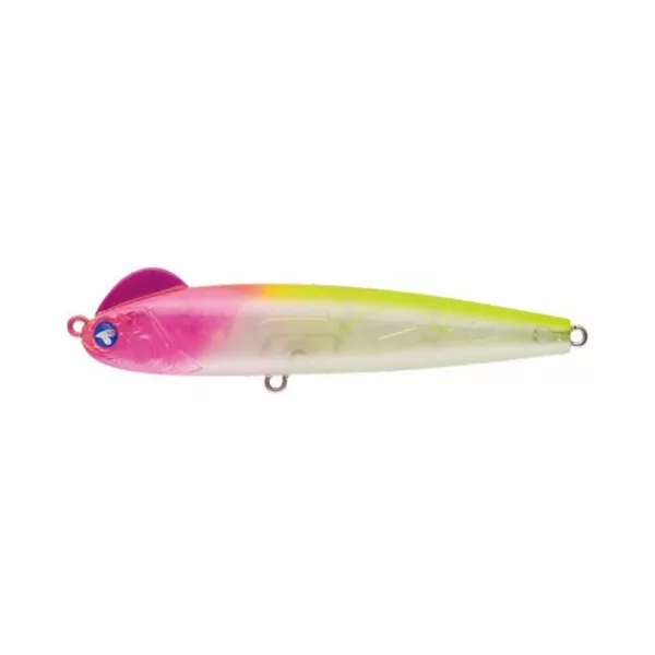 BlueBlue Snecon 90S 9cm 15gr #21 Transparent Pink/Chartreuse Wobler