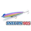 BlueBlue Snecon 90S 9cm 15gr #21 Transparent Pink/Chartreuse Wobler