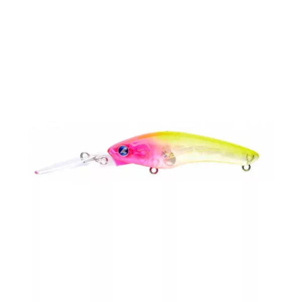 BlueBlue Kumihon Deep 75S 7,5cm 12gr #03 Priehľadná Ružová Chartreuse Wobler