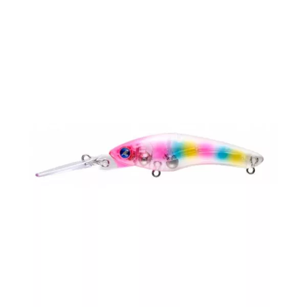 BlueBlue Kumihon Deep 75S 7,5cm 12gr #10 Transparent Pink Candy Wobbler