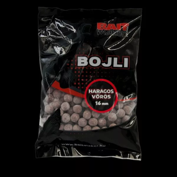 Bait Maker 16mm Hnevavá červená Boilies 800gr