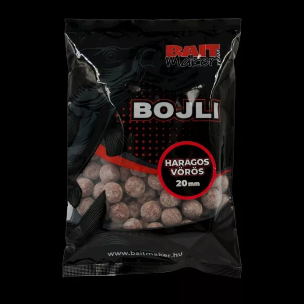 Bait Maker 20mm Hnevavá červená Boilies 800gr