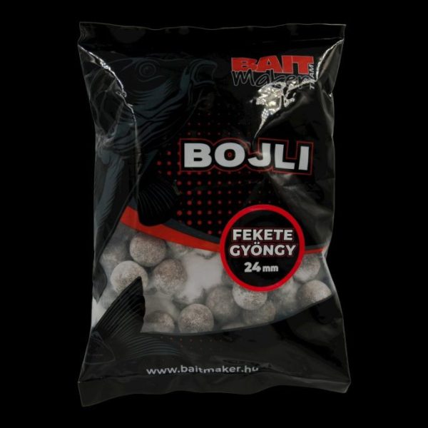 Bait Maker 24mm Boilie Čierna Perla 800gr