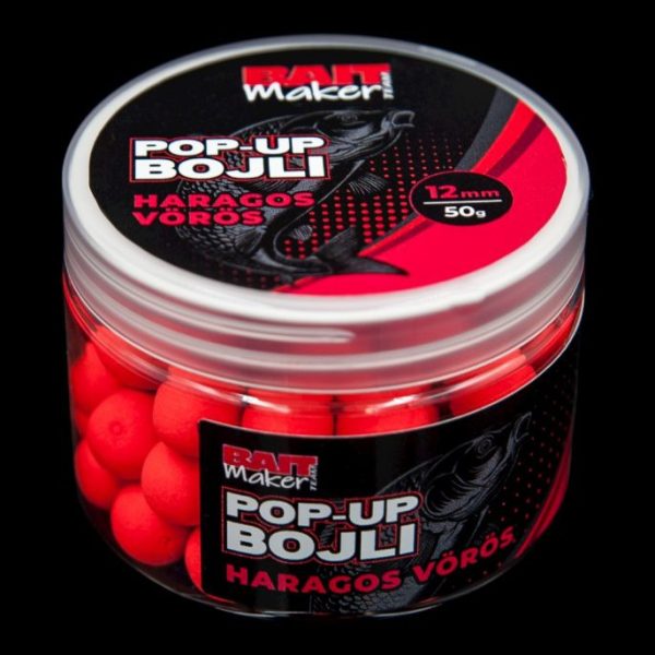 Bait Maker 12mm Sýto červená Pop Up 50gr