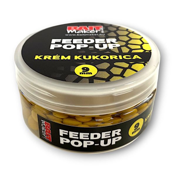 Bait Maker Krémová Kukurica 9mm Feeder Pop Up 25gr