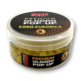   Bait Maker Krémová Kukurica 8mm Premium Rozpustné Pop Up 25 gr