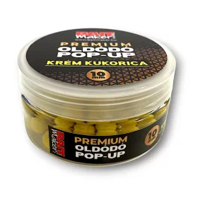   Bait Maker Krémová Kukurica 10mm Premium Rozpustné Pop Up 25 gr