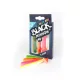 FIIISH 4ks 90mm telo Black Minnow v žiarivých farbách: Green/Orange - Orange/Yellow - Fluo Yellow - Plastová nástraha