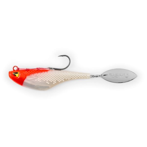Black Cat Mad Flash Spin Tail Red Head 14cm 82gr Umelá nástraha