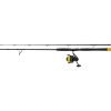 Black Cat Hard Core Combo Spin Rod 2,40m 20-200gr 2-dielny Prívlačový prút s navijakom Black Passion FD 50 a šnúrou