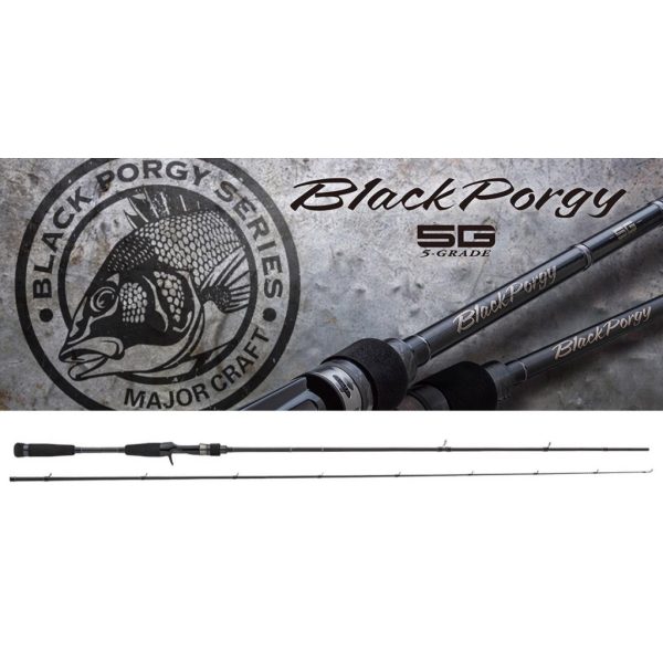 Major Craft Blackporgy 5G BP5B-782M Baitcast R-Fast 2,34m 4-20gr 2 Részes Casting Pergető Bot
