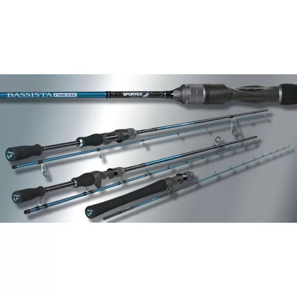 Sportex Bassista Jerk Cast 2,05m 120gr 2-dielny Casting prívlačový prút