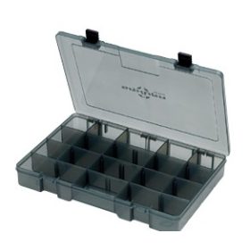   Sakura SK-9340 krabička na príslušenstvo / krabička na umelé nástrahy / 33 x 22,1 x 5 / dymová farba