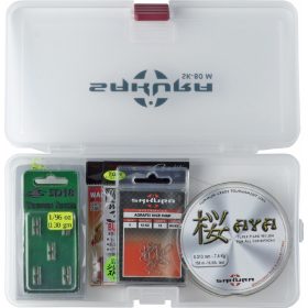   Sakura SK-80M krabička na rybárske potreby / krabička na nástrahy / 21,4 x 11,8 x 4,5 / priehľadná farba