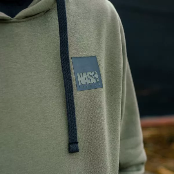 Nash Make It Happen Box Logo Zelená L Mikina s kapucňou