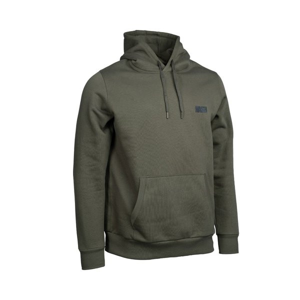 Nash Make It Happen Carp Logo Hoodie Zelená mikina s kapucňou S