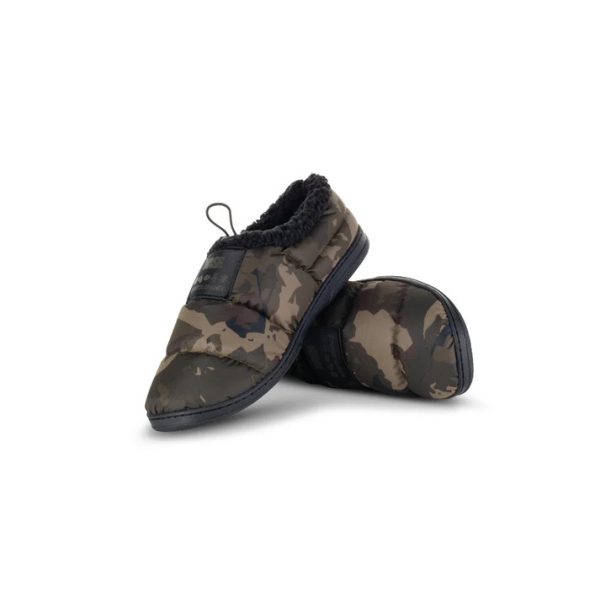 Nash Zero Tolerance Deluxe Bivvy Slipper Camo Papucs 39