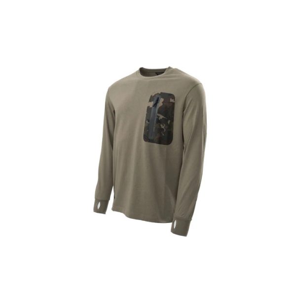 Nash Zero Tolerance ZT HD Long Sleeve Zöld Hosszú Ujjú Póló S