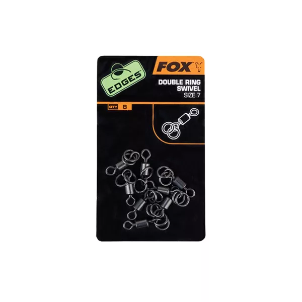 Fox Edges Double Ring Swivel Obratlík 7x8