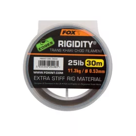 Fox EDGES™ Rigidity® - Trans Khaki 25lb/0.53mm Montáž