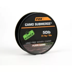   Fox EDGES™ Submerge Camo Leader Submerge Fleck Camo 50lb - 10m Pletená šnúra