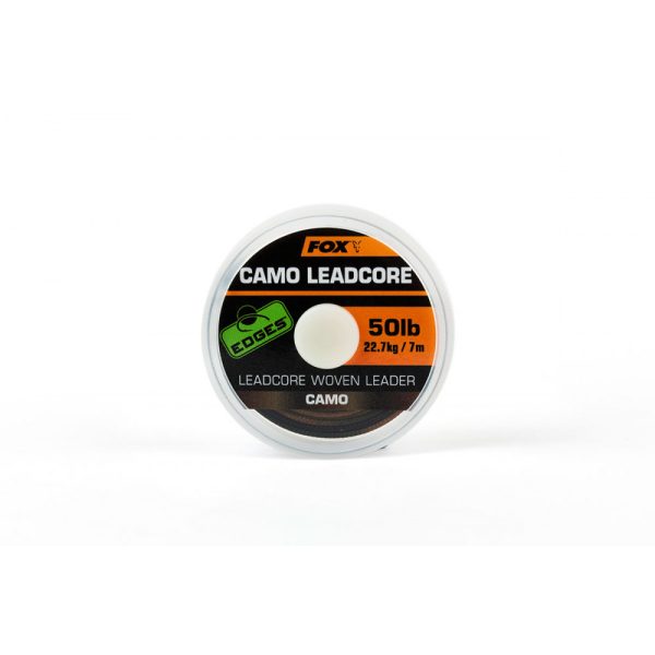 Fox EDGES™ Camo Leadcore 50lb x25m Pletená šnúra