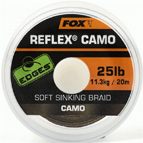 Fox EDGES™ Reflex Camo 35lb x20m Pletená šnúra