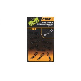 Fox Edges Kwik Change Mini Hook Swivels Obratlík 10ks