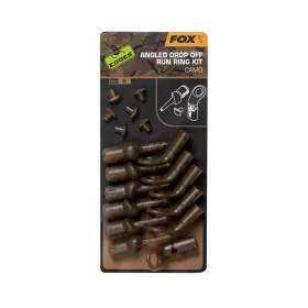 Fox EDGES™ Camo Angled Drop Off Run Ring Kit Klip na olovo