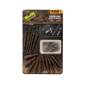   Fox EDGES™ Camo Power Grip Lead Clip Kit Sz 7 Size 7 x5 Rýchloklip