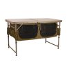 Fox RS Quilted Salopettes Fox Session Table with Storage Stôl