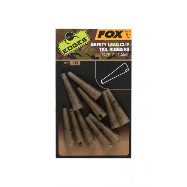 Fox Edges Camo 7 Gumené puzdro 10ks