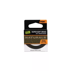   Fox Edges Naturals Super Soft Braid Pletená nadväzcová šnúra 20lb 20m