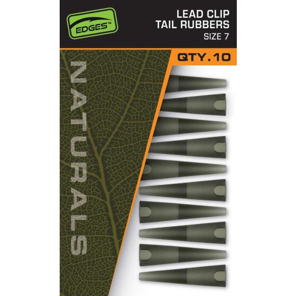 Fox Edges Naturals 7 Lead Clip Tail Rubber Gumová objímka