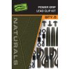 Fox Edges Naturals Power Grip Lead Clip Súprava