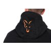 Fox Collection LW Hoody Čierna Oranžová Mikina s kapucňou S